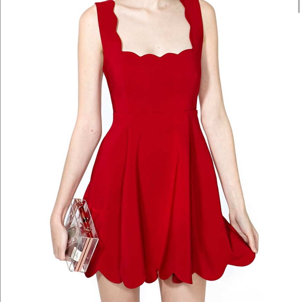 Red Tobi dress